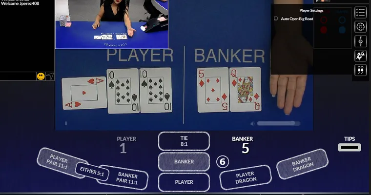 Baccarat Super Six