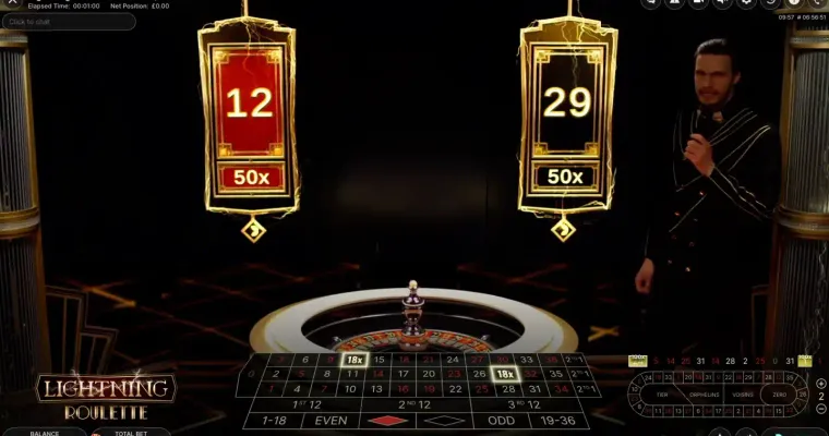 Evolution Lightning Roulette