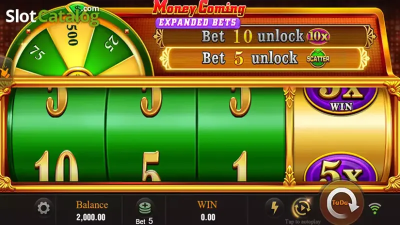 money coming